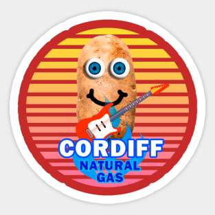 Cordiff SunRise Streamer Sticker